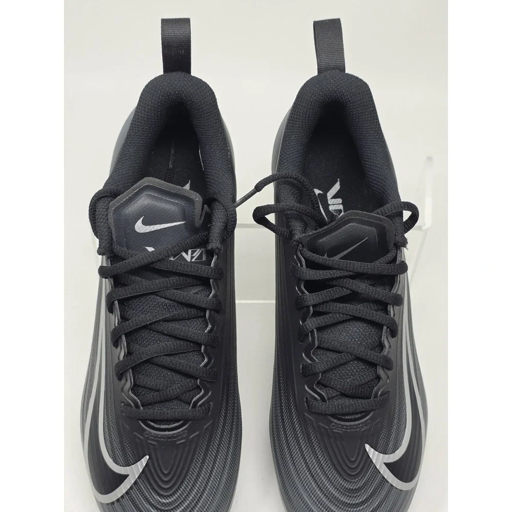 Nike Vapor Edge Speed 3 Size 7.5 Mens Football Cleats Black Gray FB3303-002 New